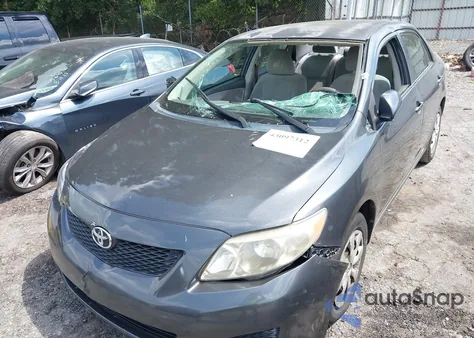 2010 Toyota Corolla Le z USA, uszkodzony, nr VIN 2T1BU4EE2AC529109